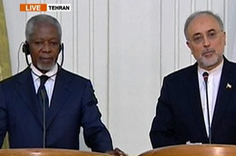 Annan: Iran can be part of Syria 'solution'