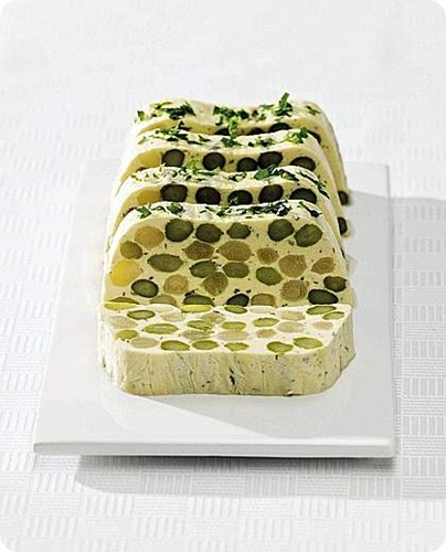Terrina di asparagi con erbe aromatiche Terrina di asparagi con erbe aromatiche