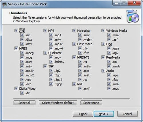 Download K-Lite Codec Pack Full for Windows