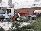 Kerstboomverbranding 2010: Foto