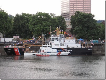 IMG_7036 USCGC Henry Blake (WLM-563) & USCGC Sockeye (WPB-87337) in Portland, Oregon on June 10, 2007