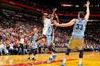 lebron james nba 130301 mia vs mem 09 LeBron Debuts Prism Xs As Miami Heat Win 13th Straight