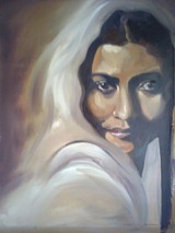 A portrait by the Indian Artist Akriti Rathore