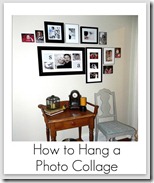 how to hang a photo collage