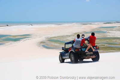 passeio de bugue nas dunas