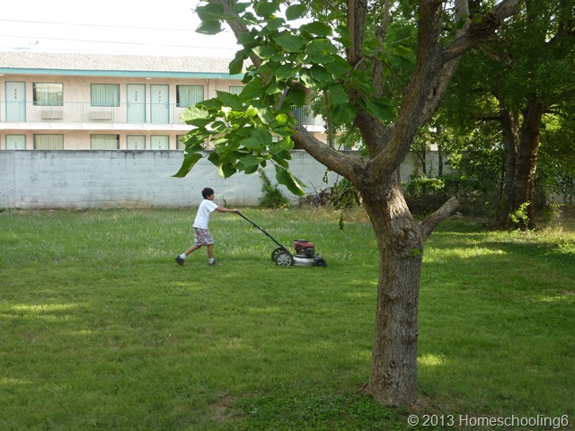 Brent Mowing Brent