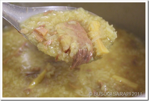 GOTO (FILIPINO BEEF CONGEE) STEP13© BUSOG! SARAP! 2011