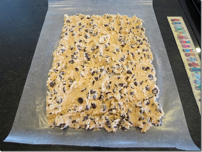 chocolate chip cookie dough layer