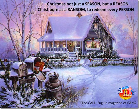 Christmas not just a season but a reason