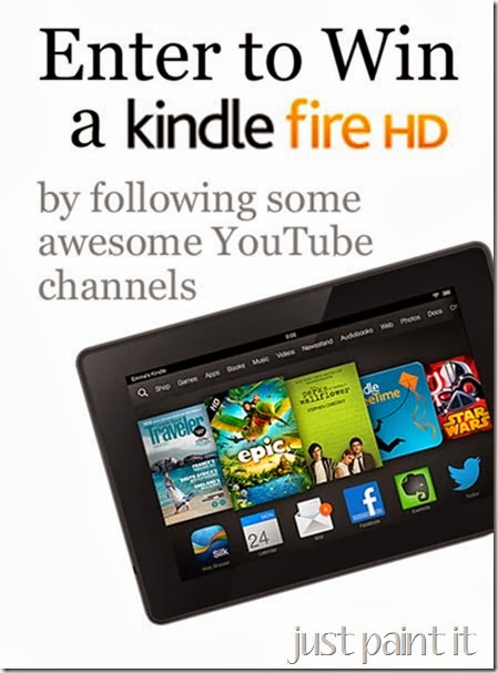 YouTube Kindle Fire Giveaway