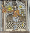 Woodcut Chronos As An Angel From Stephen Hawes The Pastyme Of Pleasure 1509