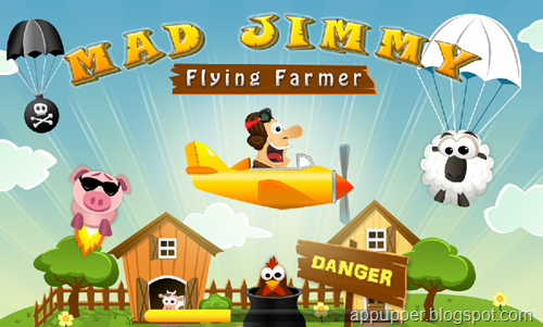 Free Download Mad Jimmy Flying Farmer v1.0.2 Android Game (APK)
