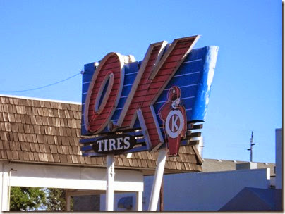 IMG_9015 OK Tires Sign in Salem, Oregon on September 8, 2007