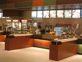 The Toyosu Theater Snack Bar - I challenge you to spot the slightest spec of anything that shouldn't be there
