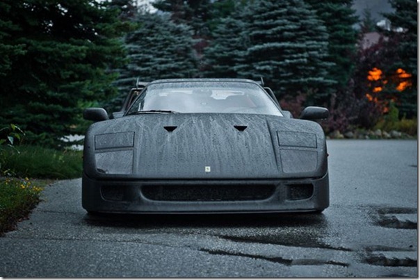 Ferrari F40 de fibra de carbono (1) Ferrari F40 de fibra de carbono (1)