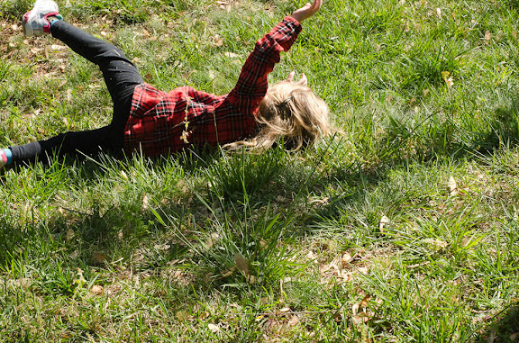 Rolling down a hill