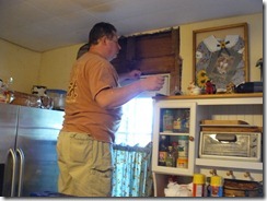 2011-08-15 Cooking and Front door 001