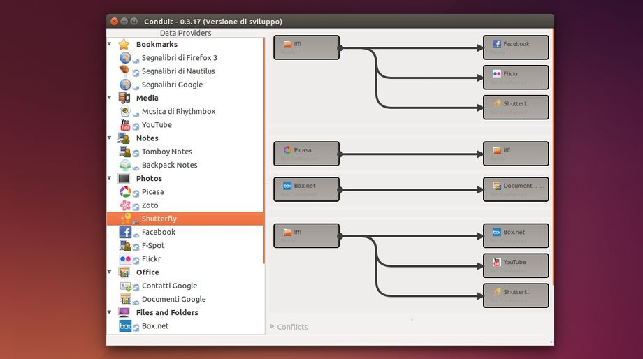 Conduit in Ubuntu