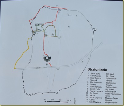 Stratonikeia Map