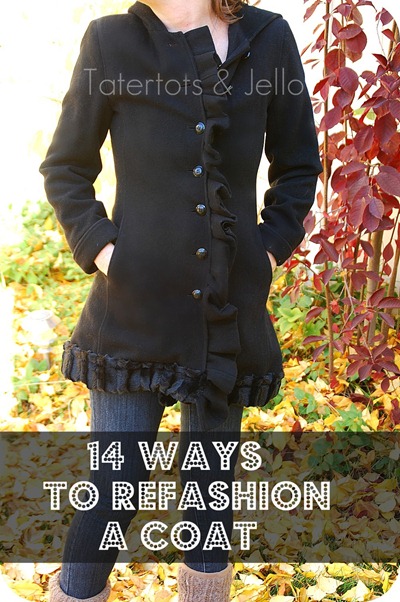 refashion coat tutorials