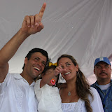 (07.09.11) Junto a mi esposa Lilian, mi hija Manuela y yo llegamos al estado Nueva Esparta para rendir tributo a la Virgen del Valle en la celebración de su centenario. Honra a los cien años de la Virgen del Valle