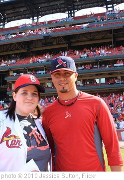 'Pitcher Kyle Lohse and I' photo (c) 2010, Jessica Sutton - license: http://creativecommons.org/licenses/by/2.0/