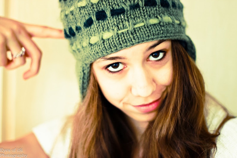 Eyes-of-iSi-Winter-Wolle-Mütze-Grün