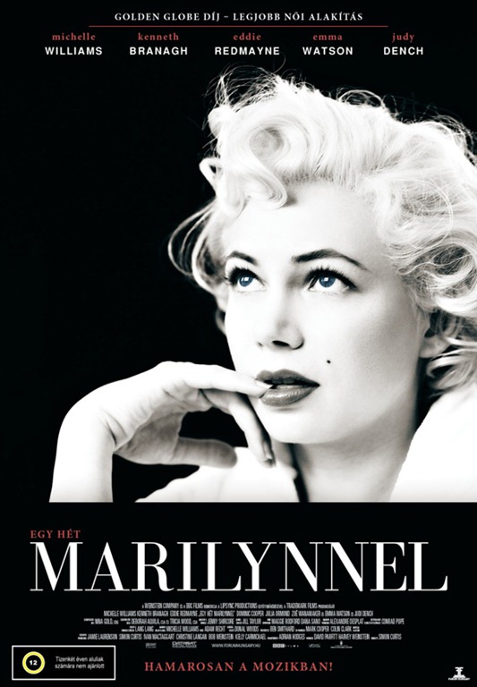 Egy hét Marilynnel magyar plakát és hivatalos sztori