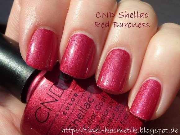 CND Shellac Red Baroness 3 CND Shellac Red Baroness 3