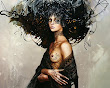 Wind In Hairs Girl