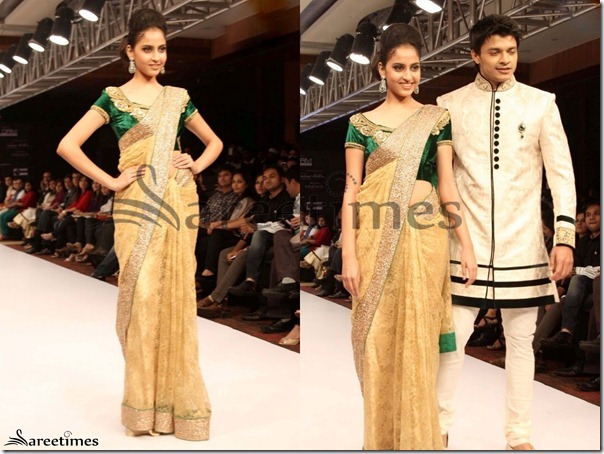 Cream_Designer_Embroidery_Saree