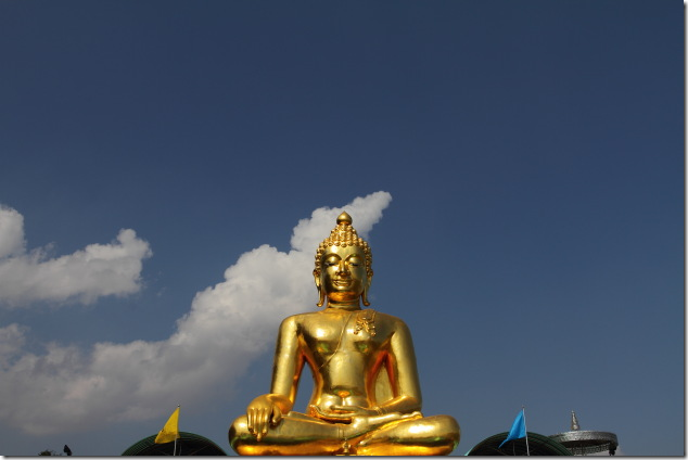 Large Buddha Statue at Golden Triangle, Thailand