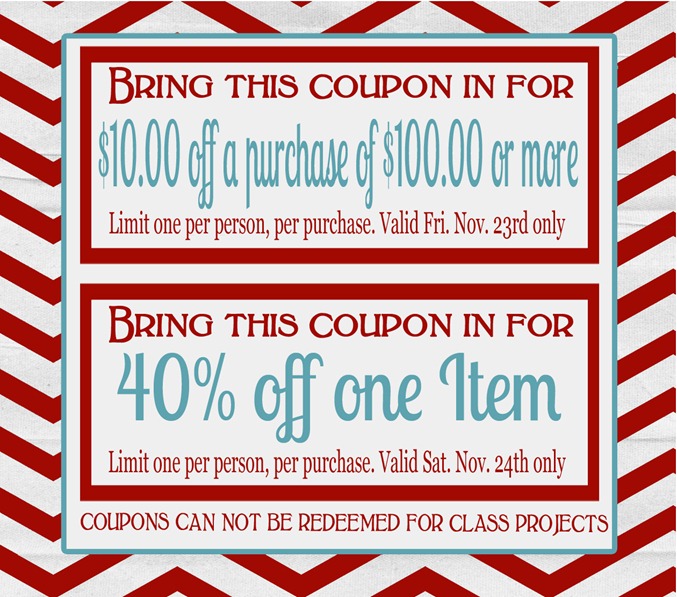 Black Friday Coupons