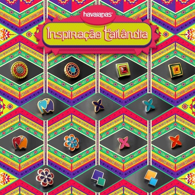 Nova Havaianas com estampas étnicas inspiradas na Tailândia – Coleção Verão 2013. pins havaianas slim