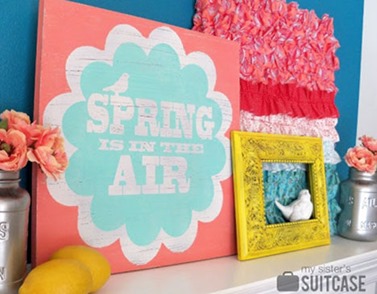 Super-Saturday-Craft-Idea-Spring-Antiqued-Plaque Super-Saturday-Craft-Idea-Spring-Antiqued-Plaque