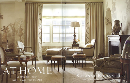 This living room is a perfect example of Rheinstein's distinctive aesthetic -- luxurious yet serene. This living room is a perfect example of Rheinstein's distinctive aesthetic -- luxurious yet serene.