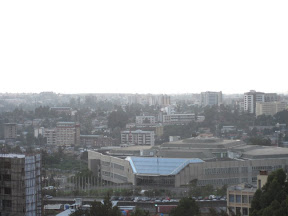 The UN Convention Center at Addis Ababa