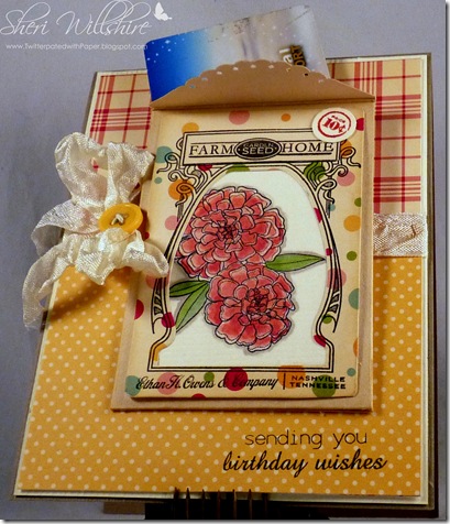 PTI Garden Variety Gift Card Holder PTI Garden Variety Gift Card Holder