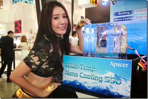 Picture3－Apacer exhibits its wide-temp waterproof industrial SSDs frozen...
