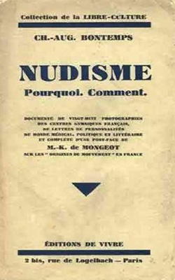 Libro sul Nudismo francese anni 40'