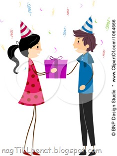 1064666-Clipart-Girl-Giving-A-Boy-A-Birthday-Gift-Royalty-Free-Vector-Illustration 1064666-Clipart-Girl-Giving-A-Boy-A-Birthday-Gift-Royalty-Free-Vector-Illustration