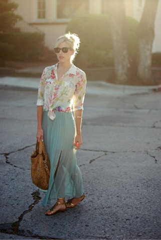 mint and floral -- perfection!