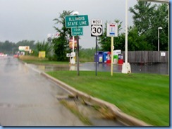 4535 Indiana-Illinois border - Lincoln Highway (US-30)