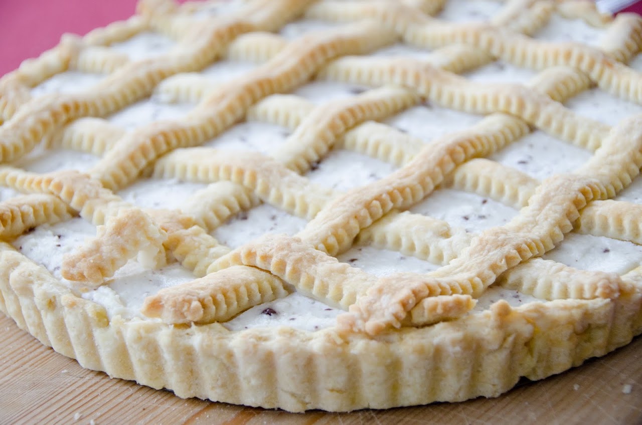 Crostata di ricotta di pecora