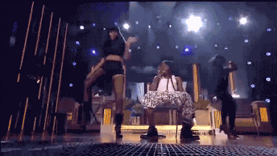 Uchi's Thots: Nicki Minaj gives lil Wayne a lap dance at the 2013 billboard award