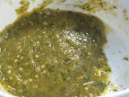 Salsa verde-from tomatillos.