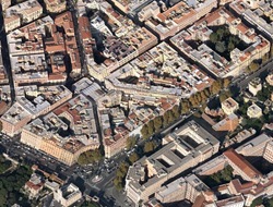Dal Pincetto alla Breccia di Porta Pia (Google Map) Dal Pincetto alla Breccia di Porta Pia (Google Map)