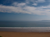 The beach