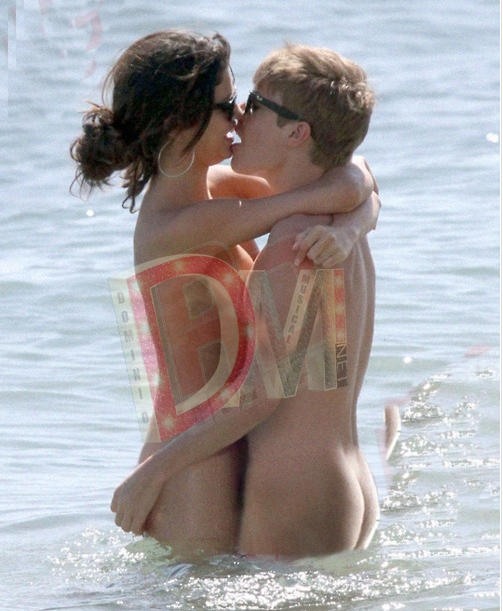 Fotos de Selena Gomez y Justin Bieber haciendo el amor