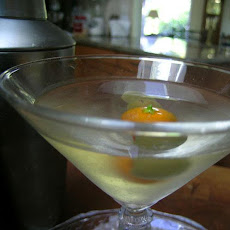 Tre's Dirty Three Martini